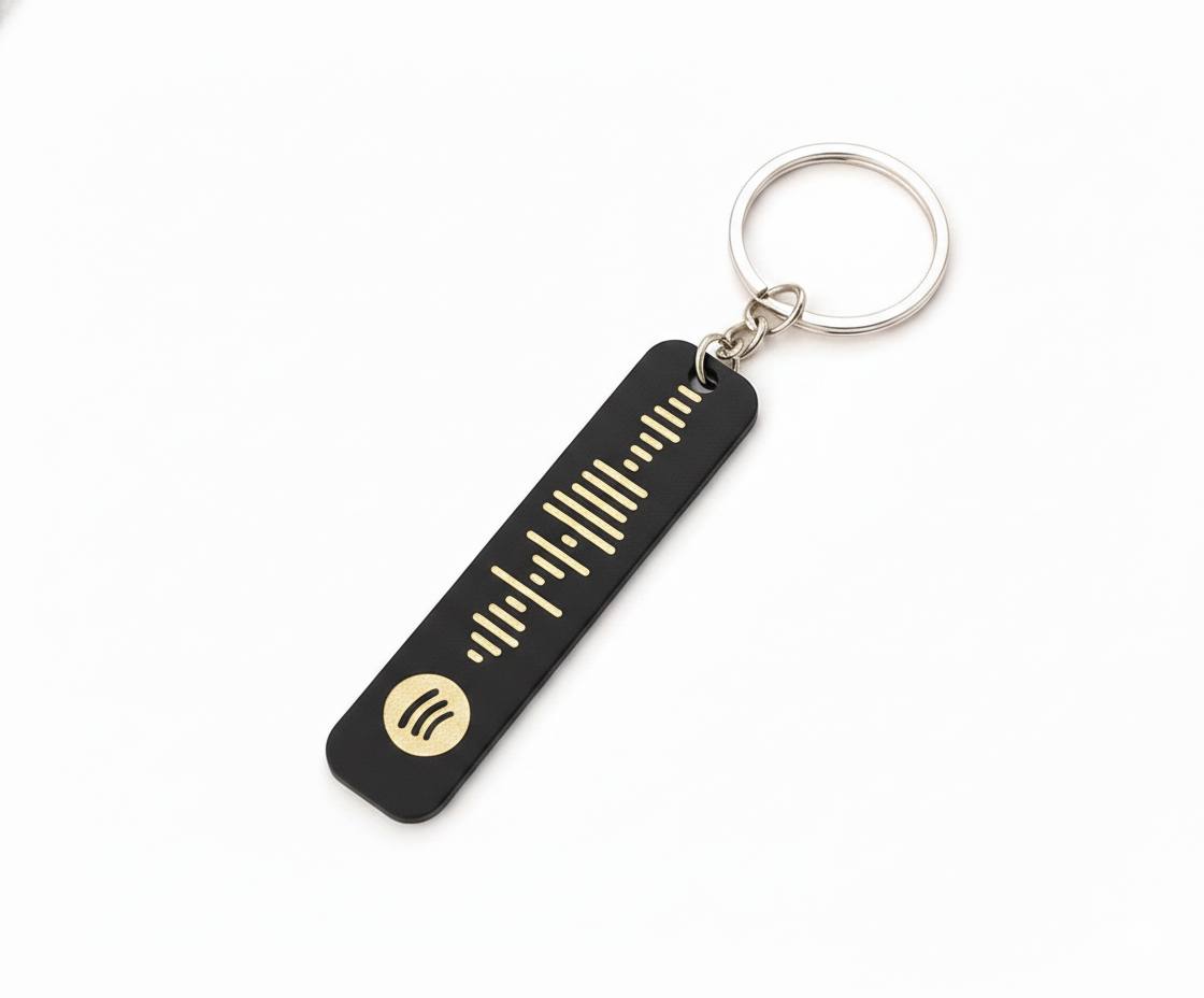 Spotify Code Keychain